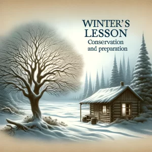 'Winter’s Lesson_ Conservation and Preparation'